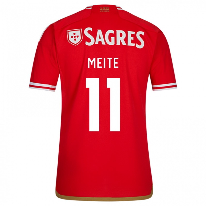 Niño Camiseta Soualiho Meite #11 Rojo 1ª Equipación 2023/24 La Camisa Perú