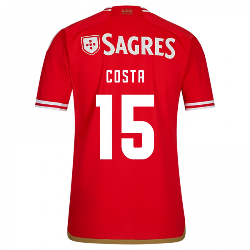 Niño Camiseta Carole Costa #15 Rojo 1ª Equipación 2023/24 La Camisa Perú