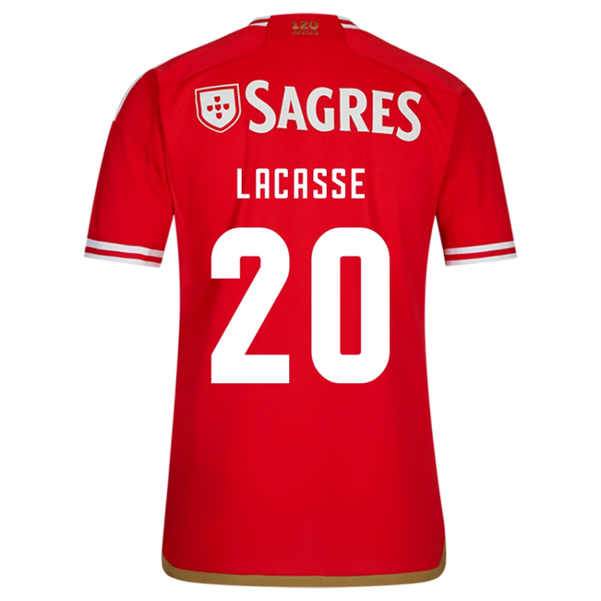 Niño Camiseta Cloe Lacasse #20 Rojo 1ª Equipación 2023/24 La Camisa Perú