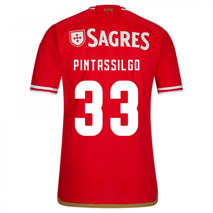 Niño Camiseta Lara Pintassilgo #33 Rojo 1ª Equipación 2023/24 La Camisa Perú
