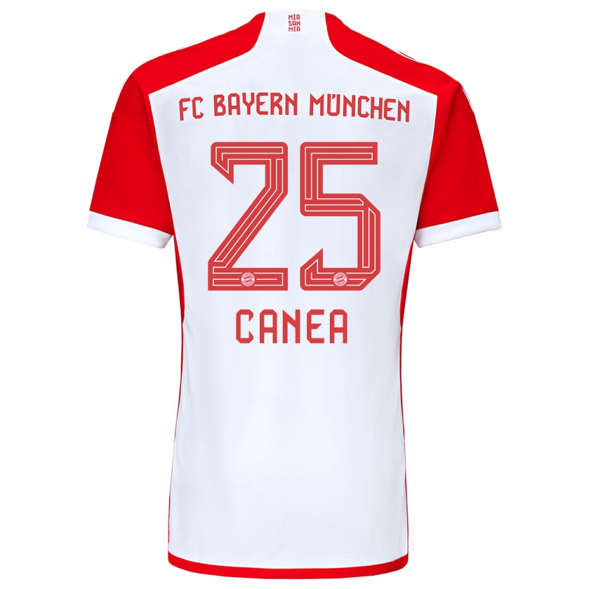 Niño Camiseta Rares Canea #25 Rojo Blanco 1ª Equipación 2023/24 La Camisa Perú