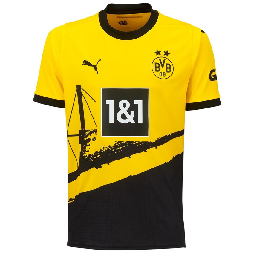 Niño Camiseta Colin Noah Kleine-Bekel #14 Amarillo 1ª Equipación 2023/24 La Camisa Perú