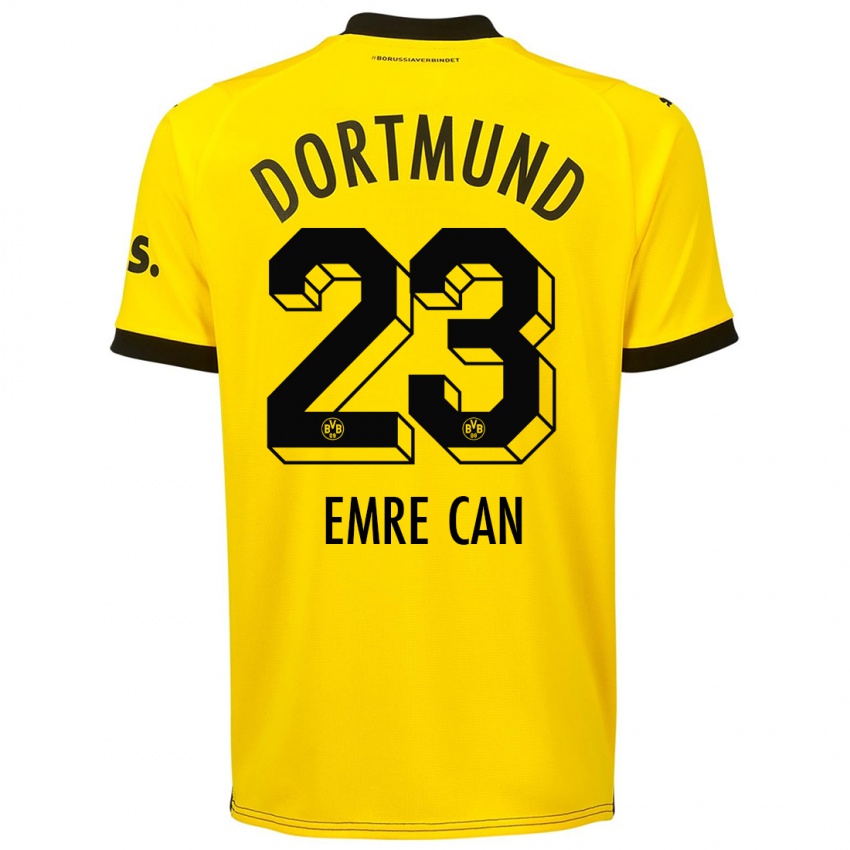 Niño Camiseta Emre Can #23 Amarillo 1ª Equipación 2023/24 La Camisa Perú