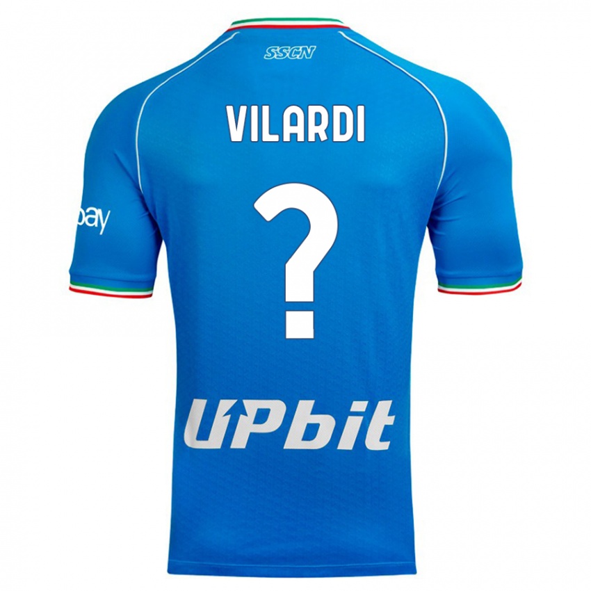 Niño Camiseta Mario Vilardi #0 Cielo Azul 1ª Equipación 2023/24 La Camisa Perú