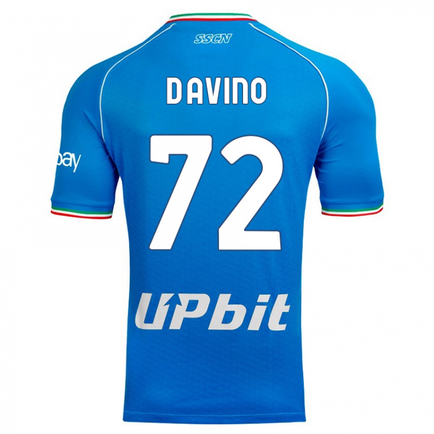 Niño Camiseta Luigi D'avino #72 Cielo Azul 1ª Equipación 2023/24 La Camisa Perú