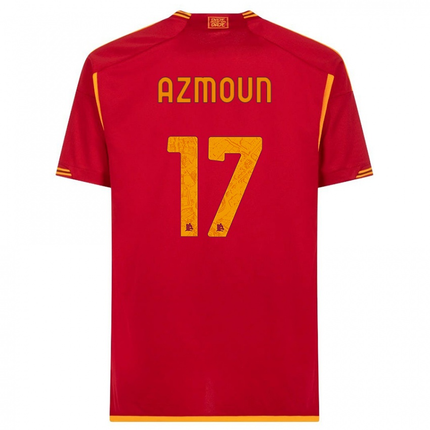 Niño Camiseta Sardar Azmoun #17 Rojo 1ª Equipación 2023/24 La Camisa Perú