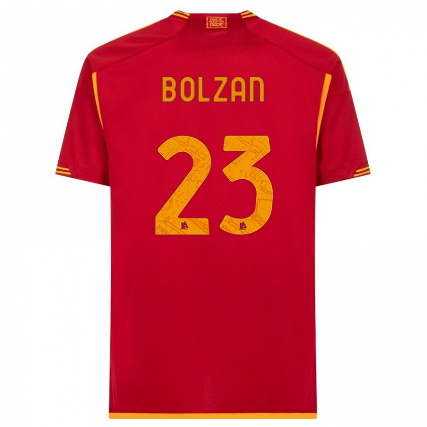 Niño Camiseta Alessandro Bolzan #23 Rojo 1ª Equipación 2023/24 La Camisa Perú