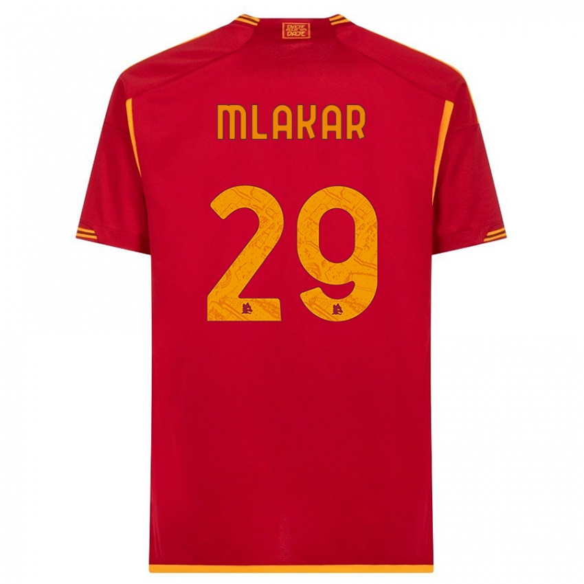 Niño Camiseta Luka Mlakar #29 Rojo 1ª Equipación 2023/24 La Camisa Perú