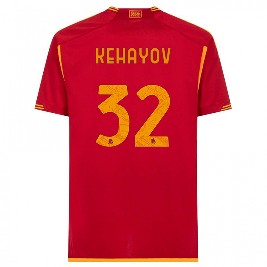 Niño Camiseta Atanas Kehayov #32 Rojo 1ª Equipación 2023/24 La Camisa Perú