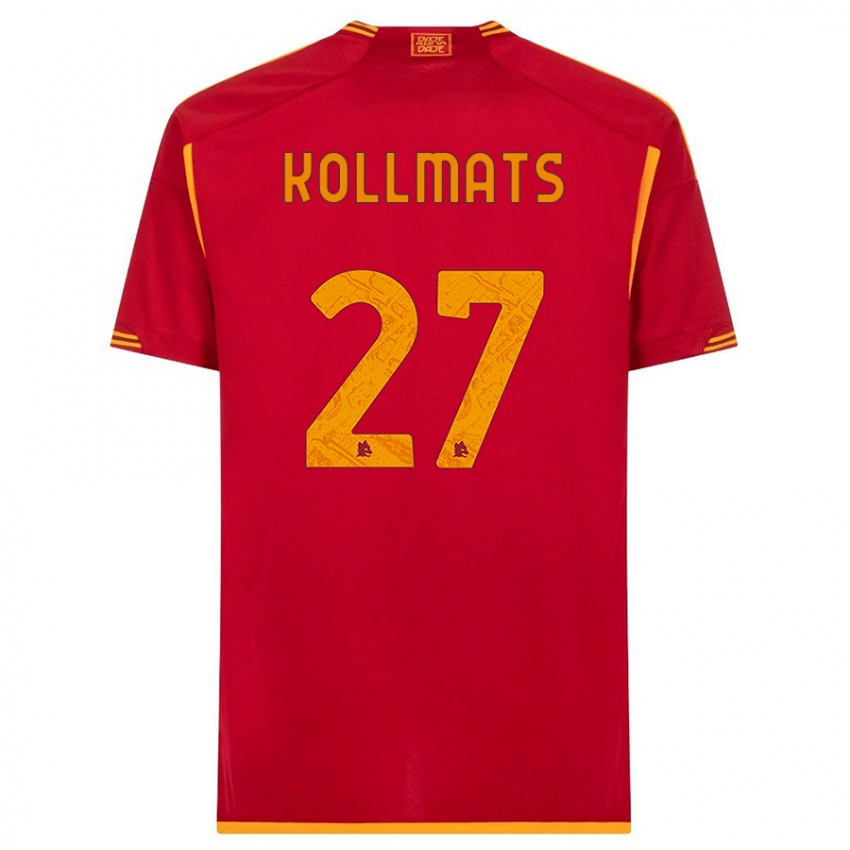 Niño Camiseta Beata Kollmats #27 Rojo 1ª Equipación 2023/24 La Camisa Perú