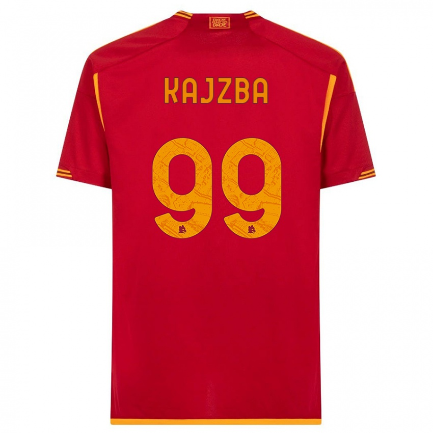 Niño Camiseta Nina Kajzba #99 Rojo 1ª Equipación 2023/24 La Camisa Perú