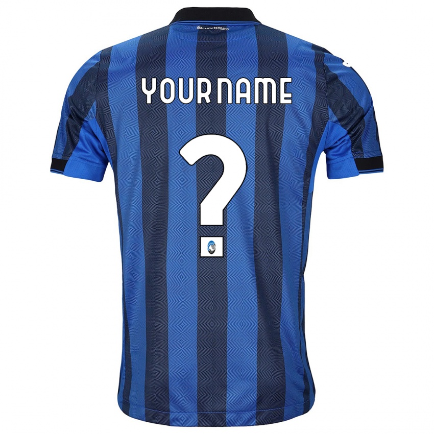 Niño Camiseta Su Nombre #0 Azul Negro 1ª Equipación 2023/24 La Camisa Perú