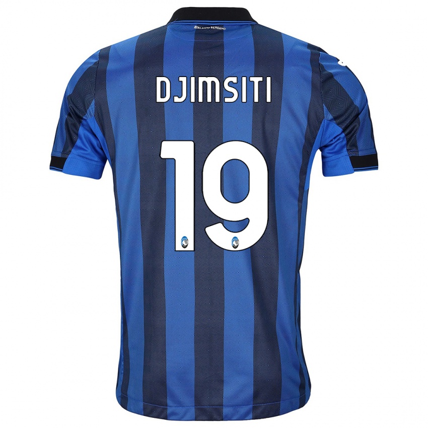 Niño Camiseta Berat Djimsiti #19 Azul Negro 1ª Equipación 2023/24 La Camisa Perú