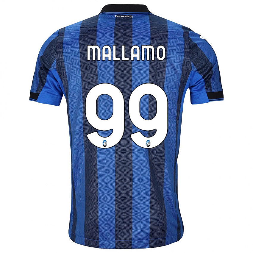 Niño Camiseta Alessandro Mallamo #99 Azul Negro 1ª Equipación 2023/24 La Camisa Perú