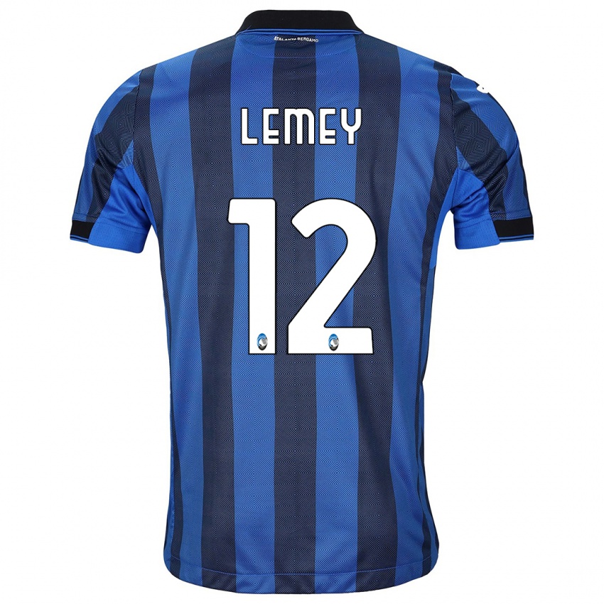 Niño Camiseta Diede Lemey #12 Azul Negro 1ª Equipación 2023/24 La Camisa Perú