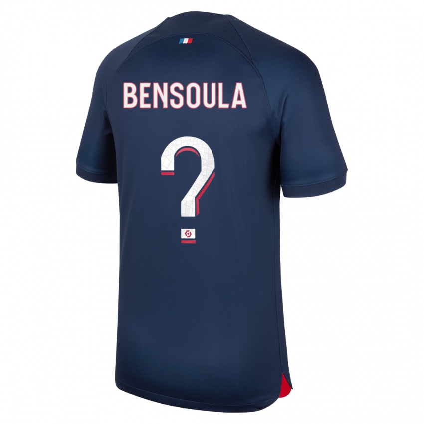 Niño Camiseta Kamil Bensoula #0 Azul Rojo 1ª Equipación 2023/24 La Camisa Perú