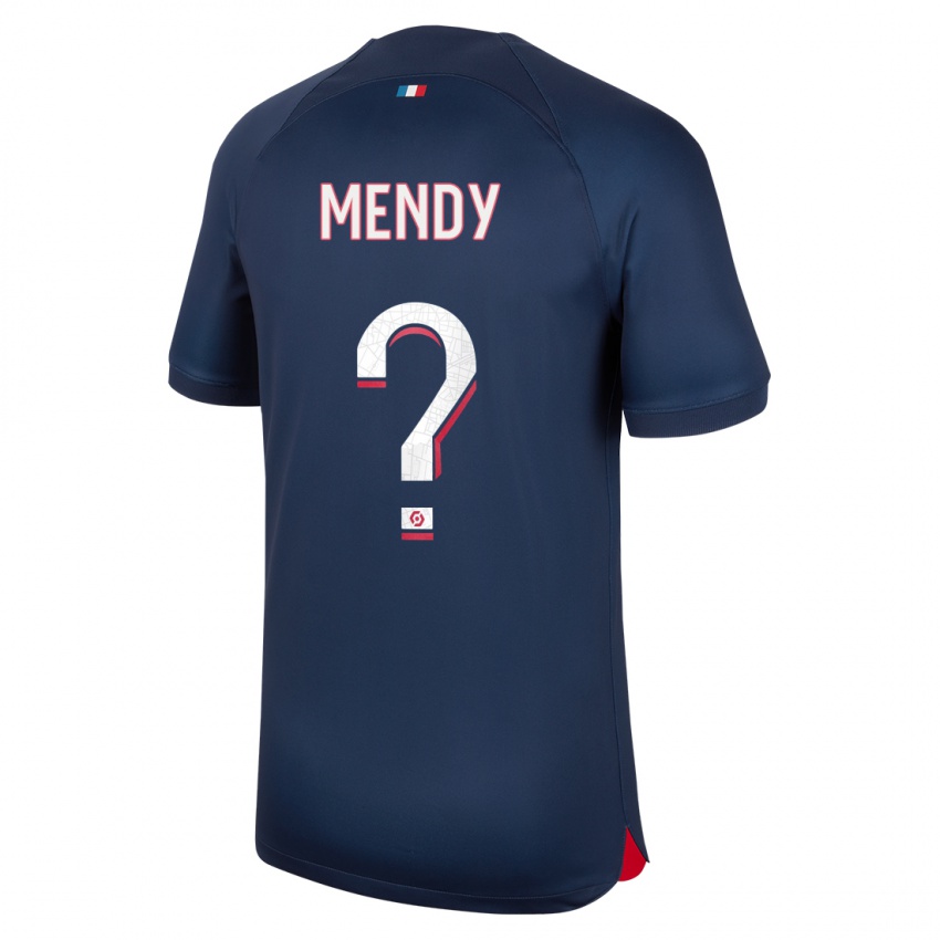 Niño Camiseta Tony Mendy #0 Azul Rojo 1ª Equipación 2023/24 La Camisa Perú