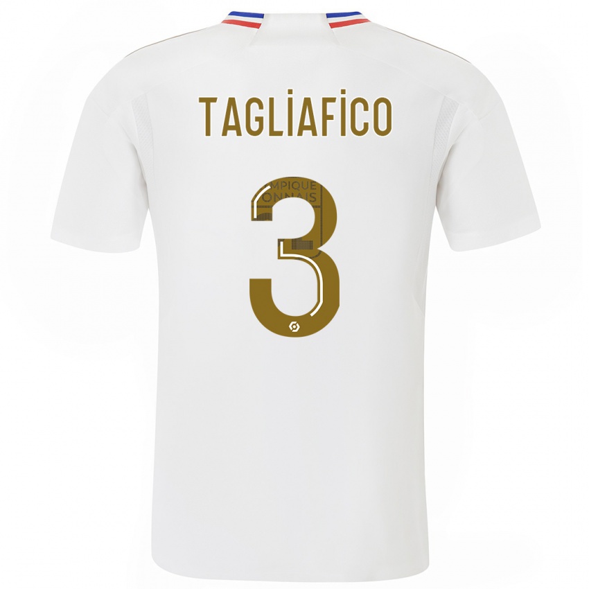 Niño Camiseta Nicolas Tagliafico #3 Blanco 1ª Equipación 2023/24 La Camisa Perú