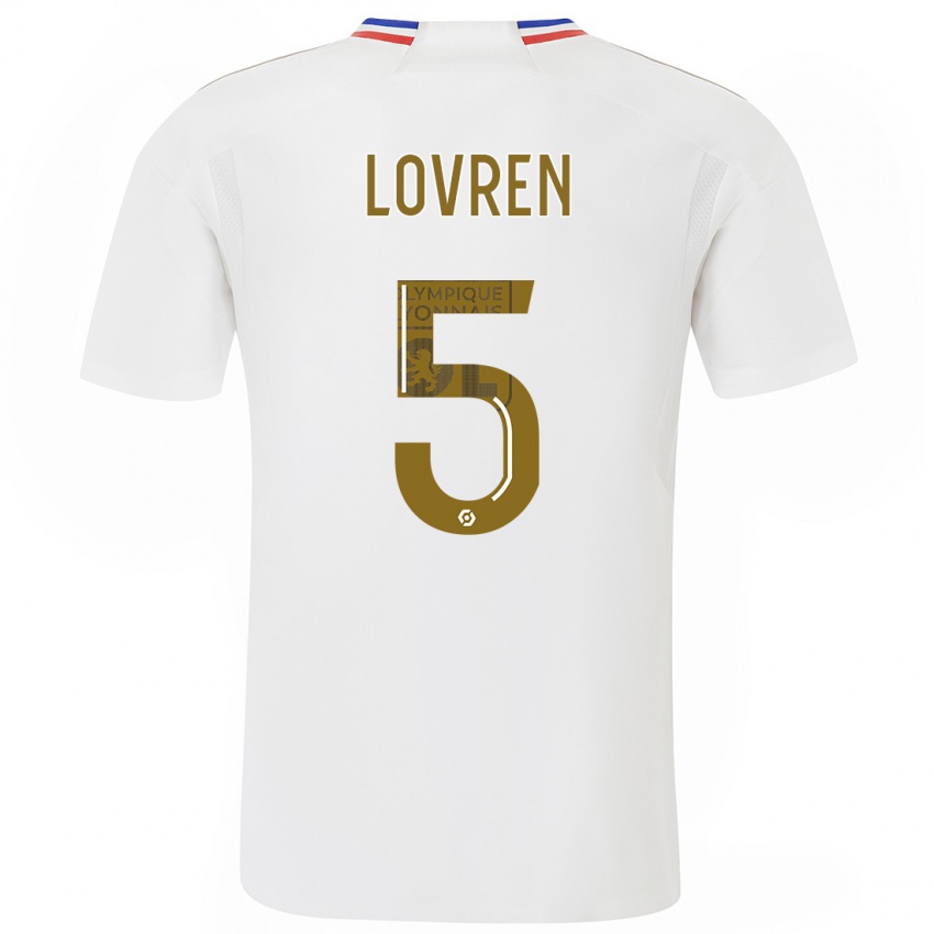 Niño Camiseta Dejan Lovren #5 Blanco 1ª Equipación 2023/24 La Camisa Perú