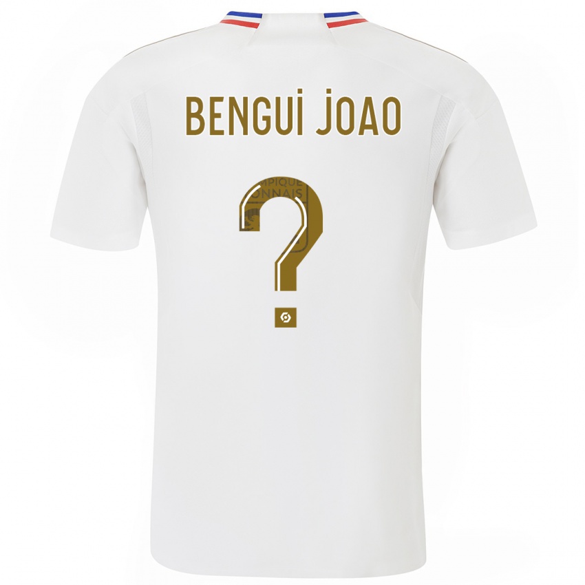 Niño Camiseta Justin Bengui Joao #0 Blanco 1ª Equipación 2023/24 La Camisa Perú