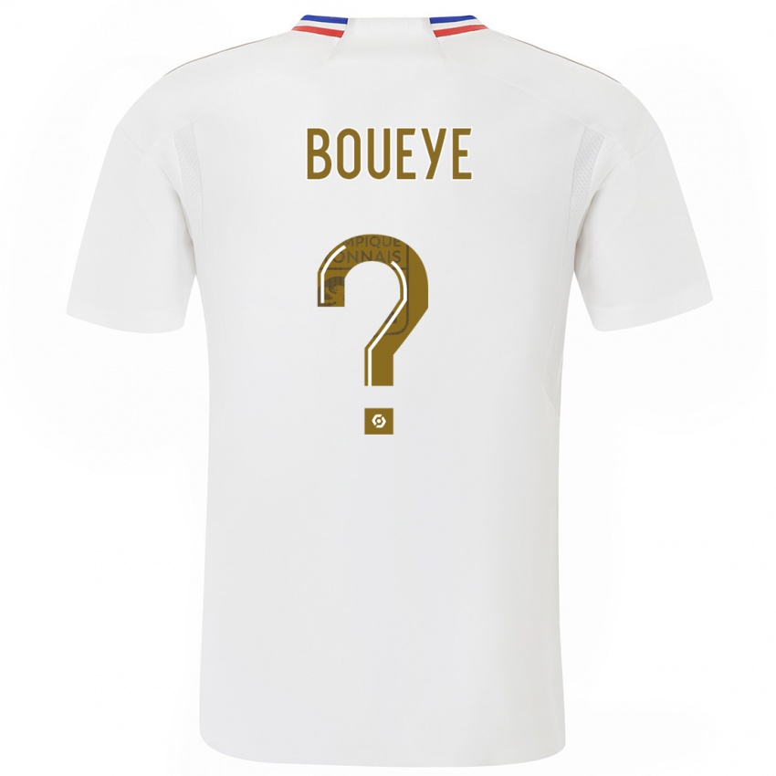 Niño Camiseta Philippe Boueye #0 Blanco 1ª Equipación 2023/24 La Camisa Perú