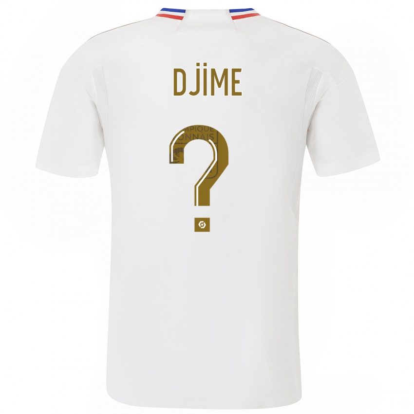 Niño Camiseta Ahmed Djime #0 Blanco 1ª Equipación 2023/24 La Camisa Perú