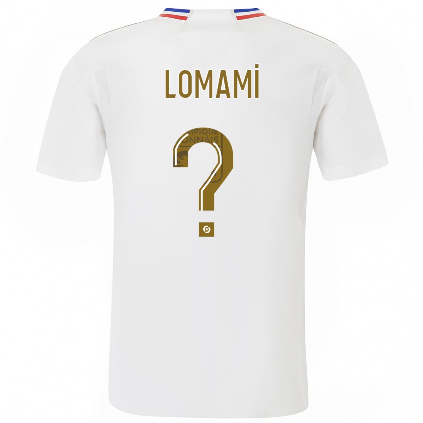 Niño Camiseta Irvyn Lomami #0 Blanco 1ª Equipación 2023/24 La Camisa Perú