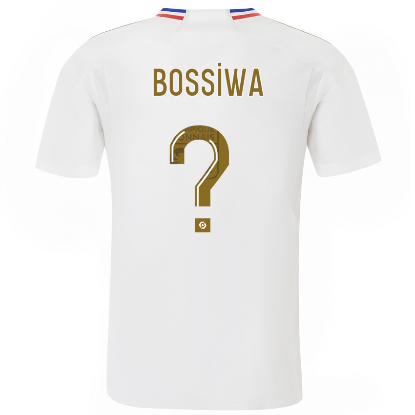 Niño Camiseta Samuel Bossiwa #0 Blanco 1ª Equipación 2023/24 La Camisa Perú