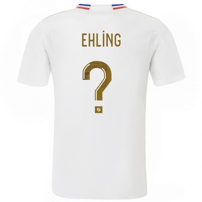 Niño Camiseta Thibaut Ehling #0 Blanco 1ª Equipación 2023/24 La Camisa Perú