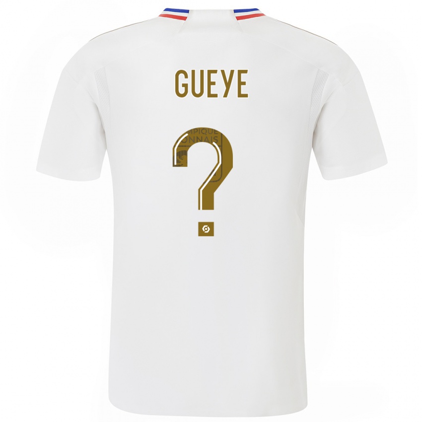 Niño Camiseta Thiema Gueye #0 Blanco 1ª Equipación 2023/24 La Camisa Perú