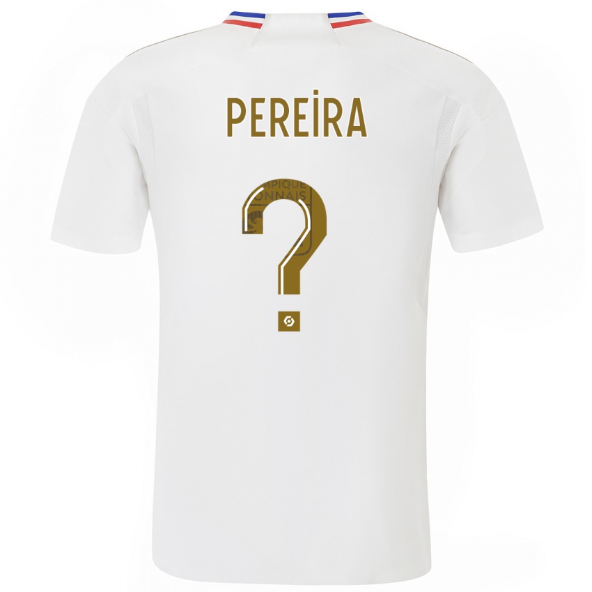 Niño Camiseta Mateo Pereira #0 Blanco 1ª Equipación 2023/24 La Camisa Perú