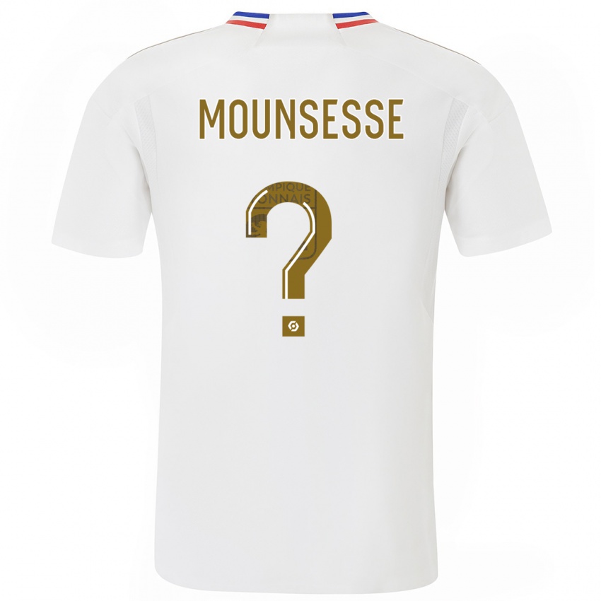 Niño Camiseta Jeremy Mounsesse #0 Blanco 1ª Equipación 2023/24 La Camisa Perú