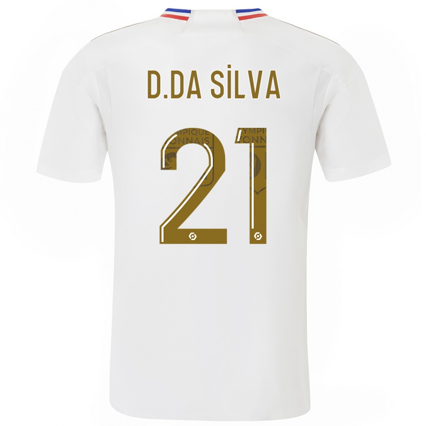 Niño Camiseta Damien Da Silva #21 Blanco 1ª Equipación 2023/24 La Camisa Perú