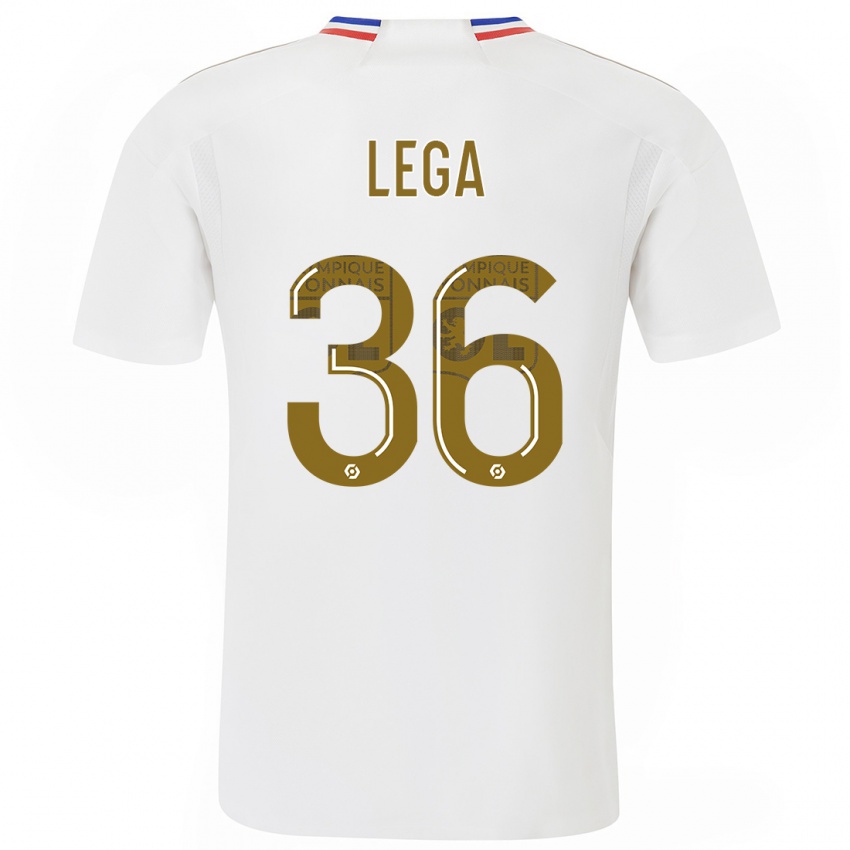 Niño Camiseta Sekou Lega #36 Blanco 1ª Equipación 2023/24 La Camisa Perú