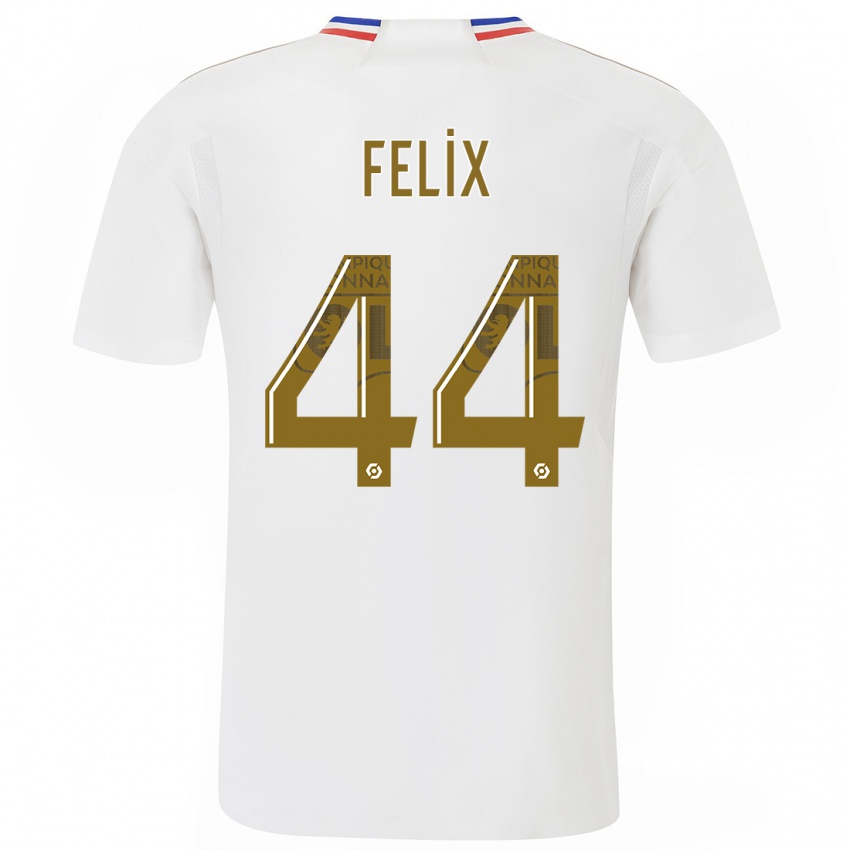 Niño Camiseta Marley Felix #44 Blanco 1ª Equipación 2023/24 La Camisa Perú