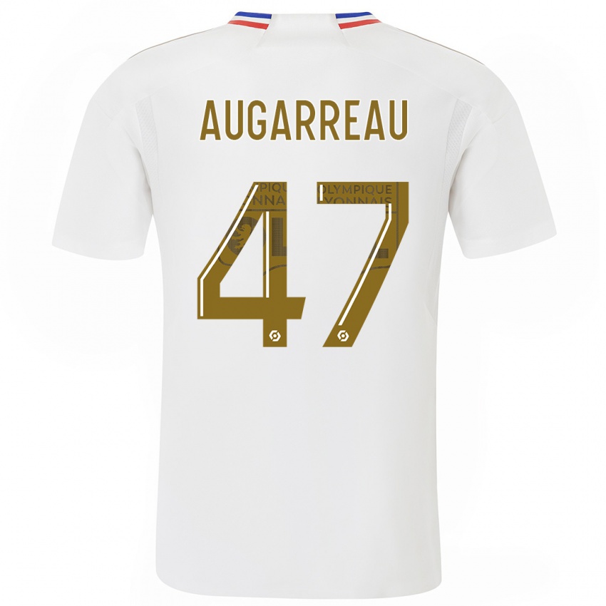 Niño Camiseta Sofiane Augarreau #47 Blanco 1ª Equipación 2023/24 La Camisa Perú