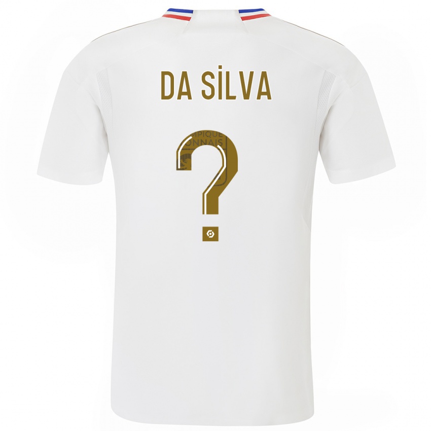 Niño Camiseta Florent Da Silva #0 Blanco 1ª Equipación 2023/24 La Camisa Perú