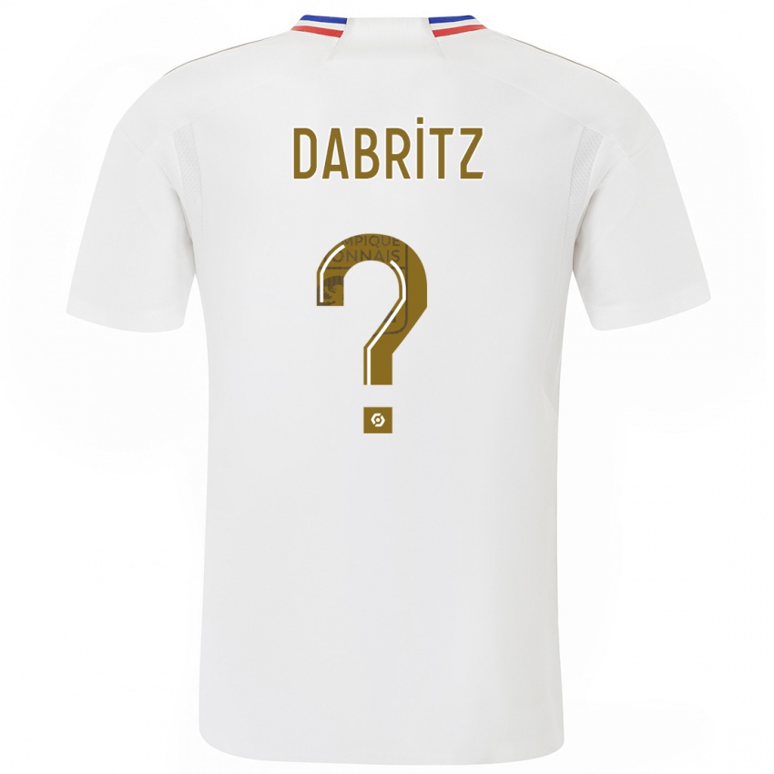 Niño Camiseta Sara Dabritz #0 Blanco 1ª Equipación 2023/24 La Camisa Perú