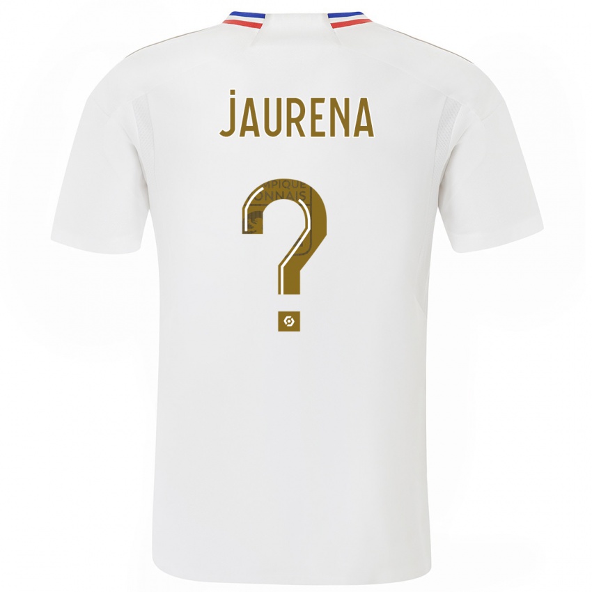 Niño Camiseta Ines Jaurena #0 Blanco 1ª Equipación 2023/24 La Camisa Perú