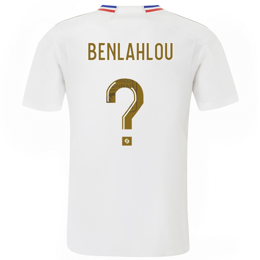 Niño Camiseta Daryll Benlahlou #0 Blanco 1ª Equipación 2023/24 La Camisa Perú