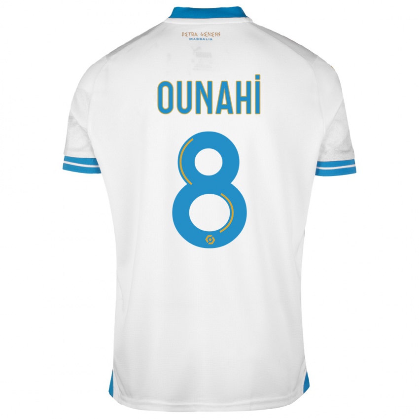 Niño Camiseta Azzedine Ounahi #8 Blanco 1ª Equipación 2023/24 La Camisa Perú