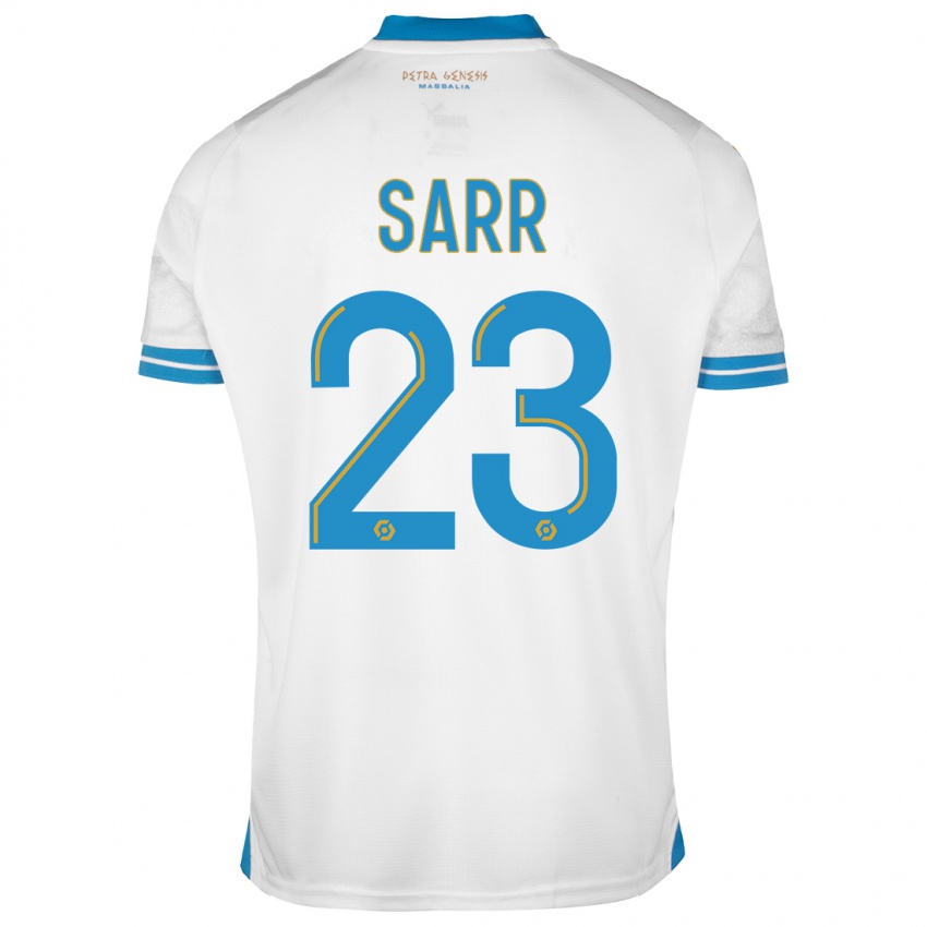 Niño Camiseta Ismaïla Sarr #23 Blanco 1ª Equipación 2023/24 La Camisa Perú