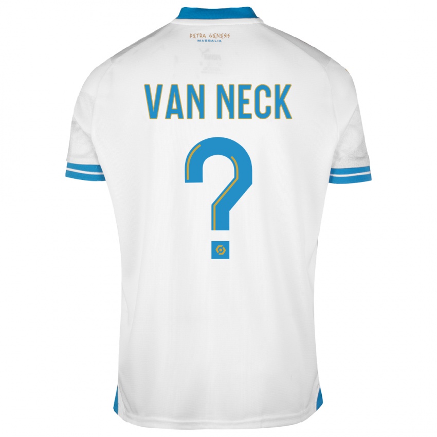 Niño Camiseta Jelle Van Neck #0 Blanco 1ª Equipación 2023/24 La Camisa Perú