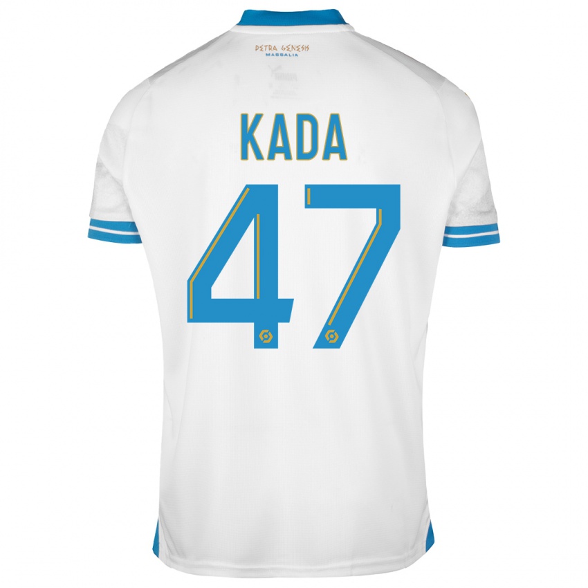 Niño Camiseta Joakim Kada #47 Blanco 1ª Equipación 2023/24 La Camisa Perú