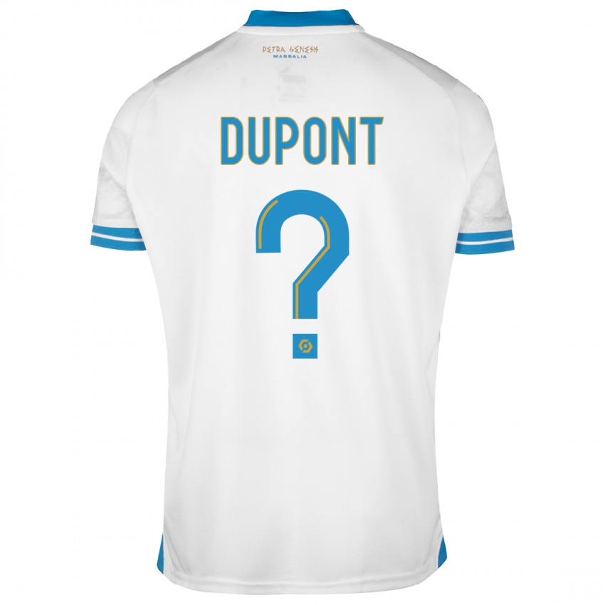 Niño Camiseta Hugo Dupont #0 Blanco 1ª Equipación 2023/24 La Camisa Perú