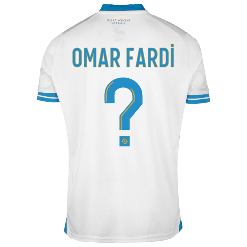 Niño Camiseta El Omar Fardi #0 Blanco 1ª Equipación 2023/24 La Camisa Perú