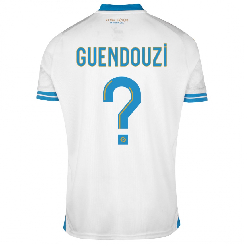 Niño Camiseta Milan Guendouzi #0 Blanco 1ª Equipación 2023/24 La Camisa Perú