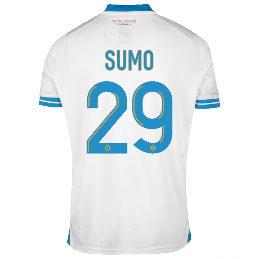 Niño Camiseta Eva Sumo #29 Blanco 1ª Equipación 2023/24 La Camisa Perú