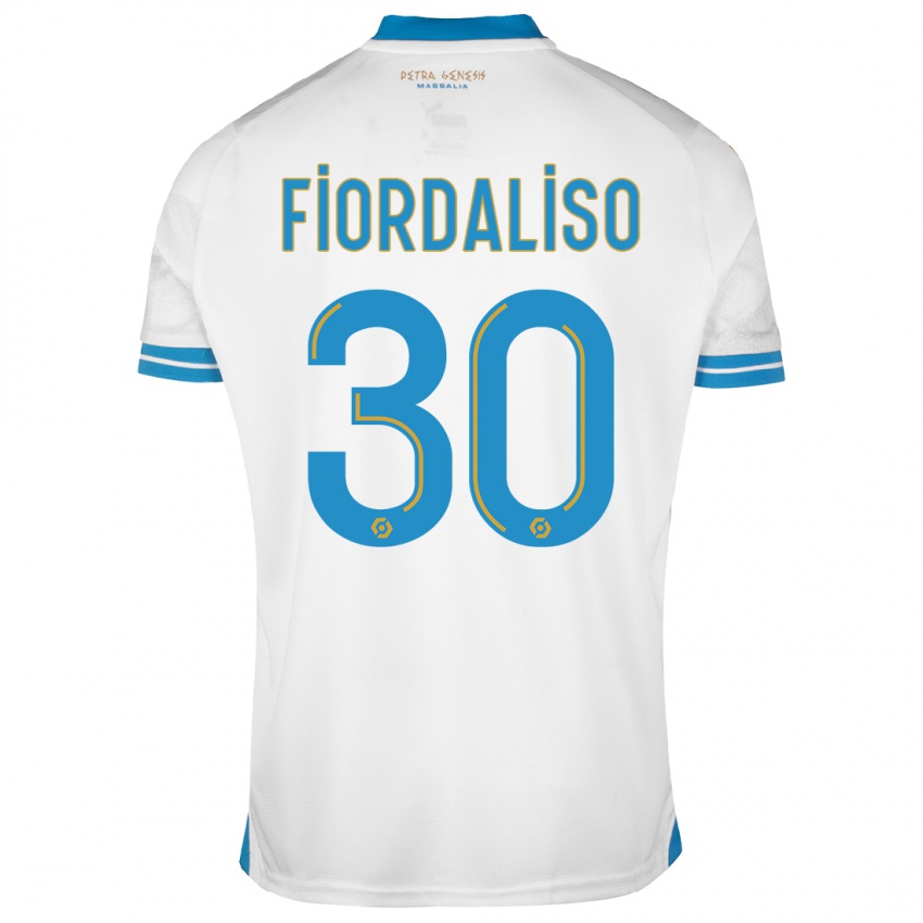 Niño Camiseta Thelma Fiordaliso #30 Blanco 1ª Equipación 2023/24 La Camisa Perú