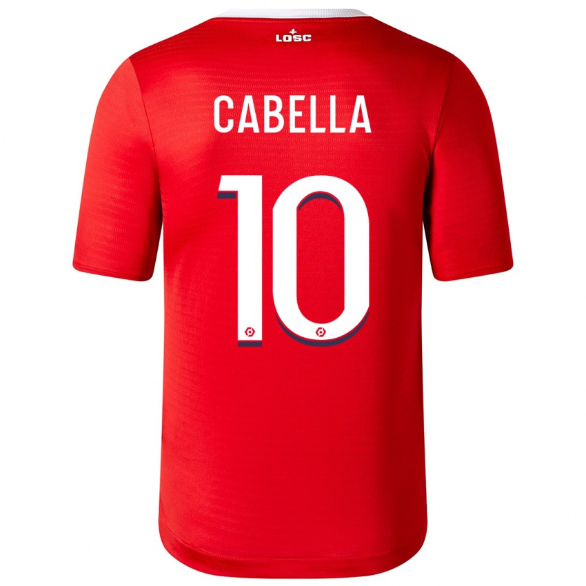 Niño Camiseta Rémy Cabella #10 Rojo 1ª Equipación 2023/24 La Camisa Perú